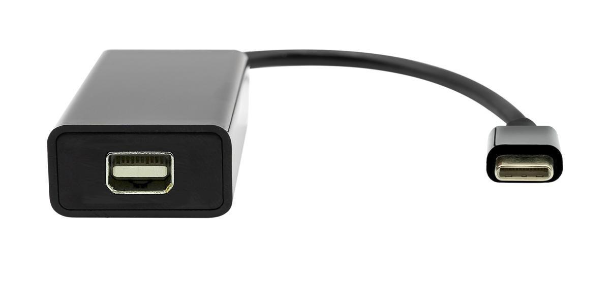 USB-C to Mini DP 20cm black - Warranty 360M