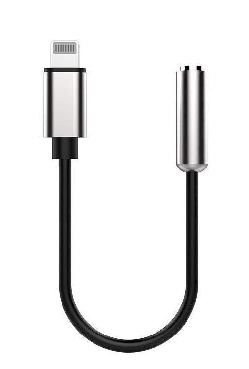 ProXtend AUDIO-LIGHTNING cavo audio 015 m 3.5mm Nero Argento (Lightning Audio Adapter - Warranty 360M)