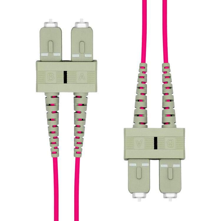 ProXtend FO-SCSCOM4D-002 cavo a fibre ottiche 2 m SC OM4 Viola (SC-SC UPC OM4 Duplex MM Fibre - Cable 2M - Warranty 360M)