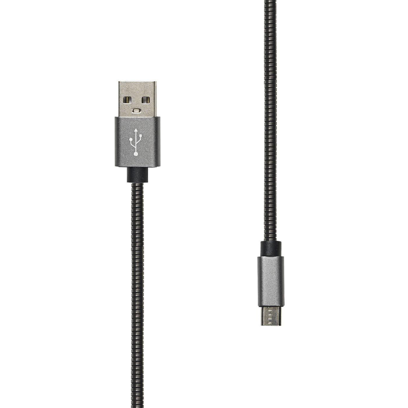 Armored USB-A to Micro-B 2.0 - Cable 2M - Warranty 360M