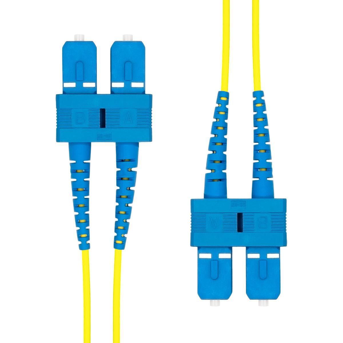 SC-SC UPC OS2 Duplex SM Fibre - Cable 15M - Warranty 360M