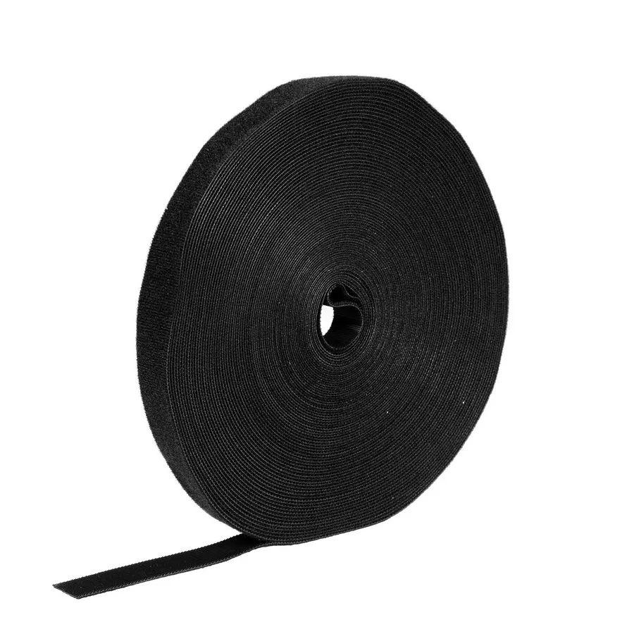 Hook and Loop Roll 10m x 10mm - Black - Warranty 36M