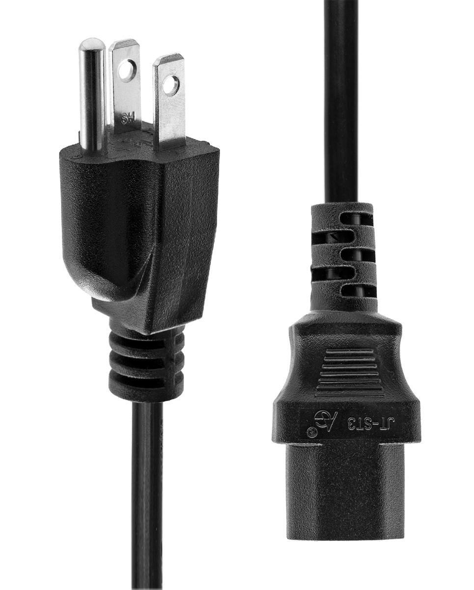Power Cord US to C13 5M Black - Warranty 360M