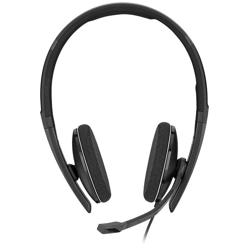 Sennheiser PC 3.2 Chat Auricolare Cablato A Padiglione Ufficio Nero