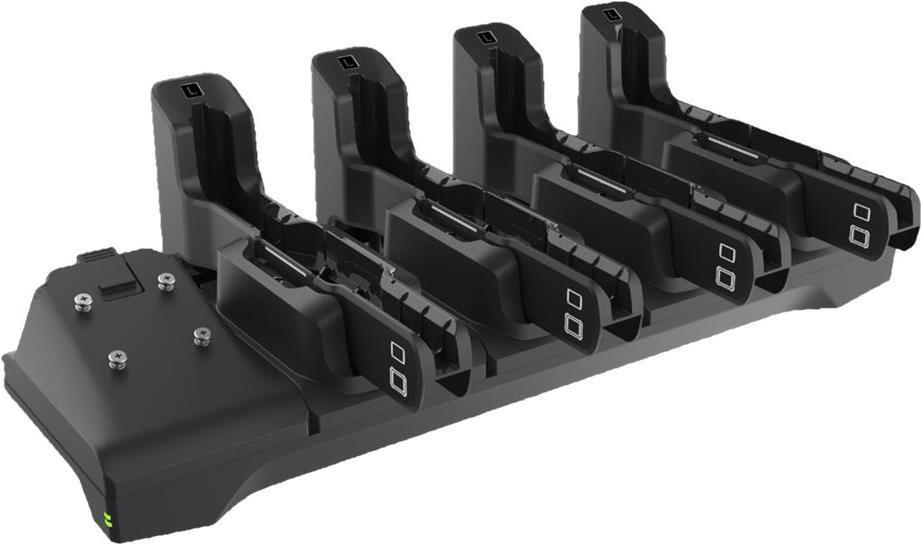 Zebra CRD-ET4X-4S10I1-01 Caricabatterie per dispositivi mobili Tablet Nero AC Interno (ET4X FOUR SLOT C.ONLY CRADLE - FOR 10IN