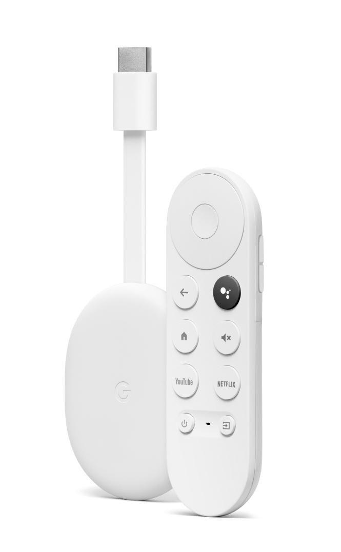 Chromecast with GoogleTV HDMI - 4K Ultra HD Android White EU - PLUG - Warranty 12M