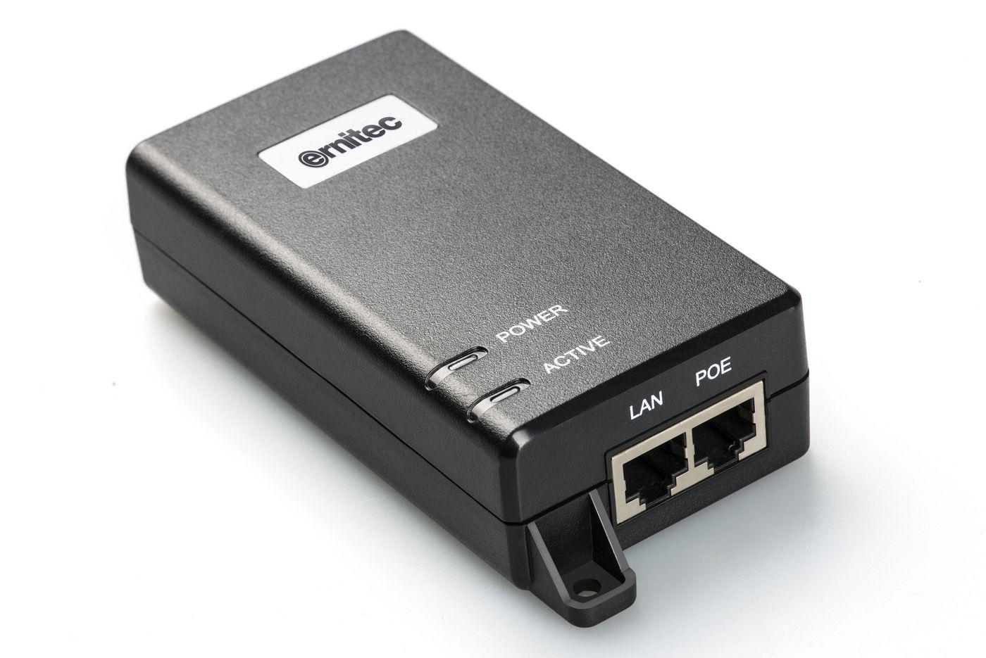 1 CH 60W GIGABIT POE injector - Warranty: 60M