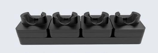 Capture CA-MT2AC-MBC-1 accessorio per palmari (Charging base with 4 x - cradles for Albatross device - with/without Rugged Rubb