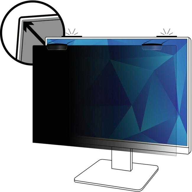 3M Filtro Privacy per 25 pol Monitor a Schermo Pieno con Attacco Magnetico COMPLY 169 PF250W9EM