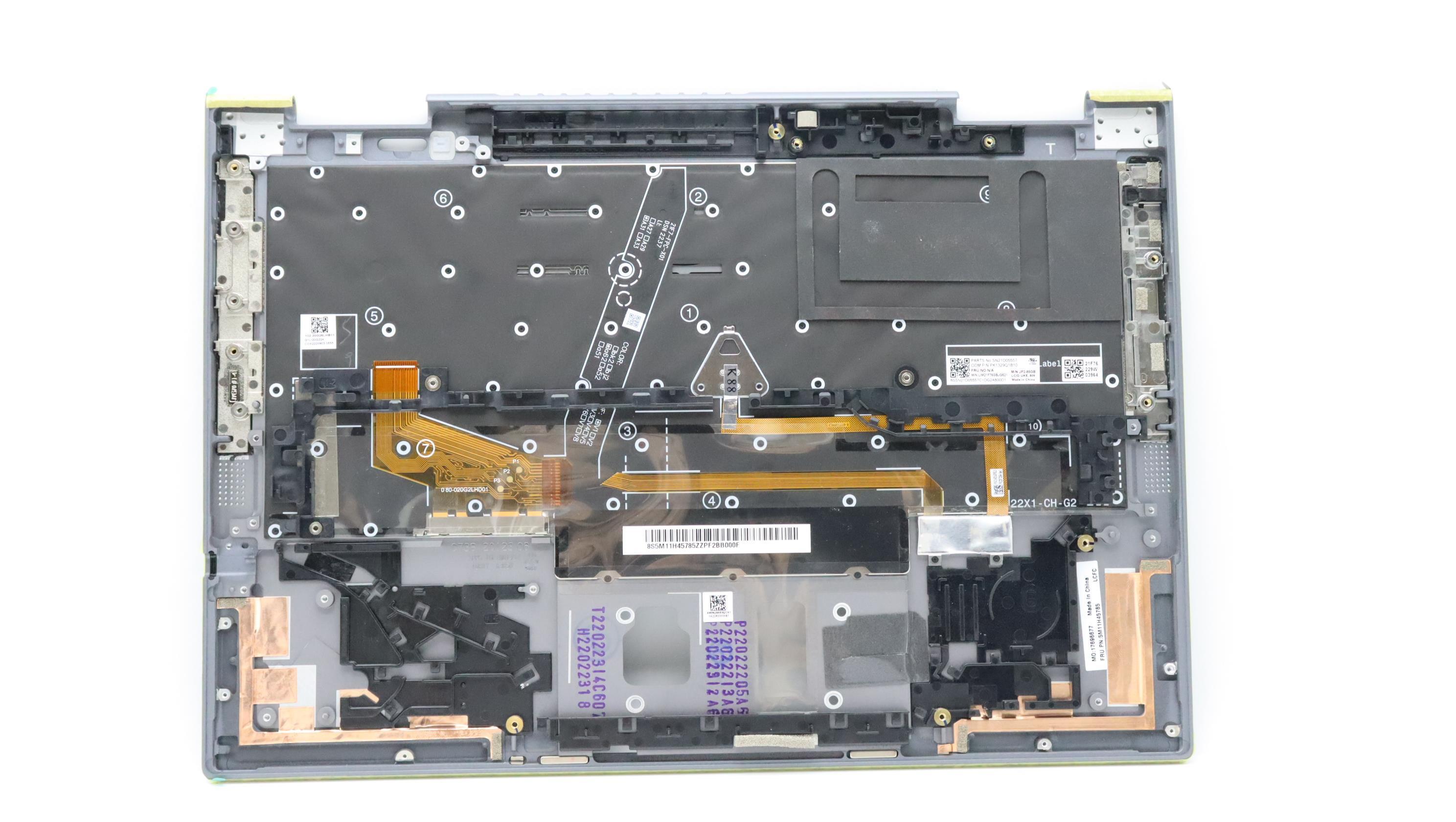 Lenovo 5M11H45735 ricambio per laptop Cover + keyboard