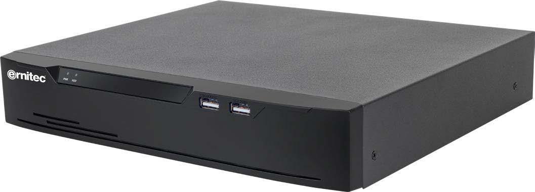 Ernitec 0070-10402 non classificato (Cygnus 8 Channel NVR 1U 8 - Ports PoE 2 HDD Bays Cygnus - 8 channel PoE NVR - Warranty 60M)