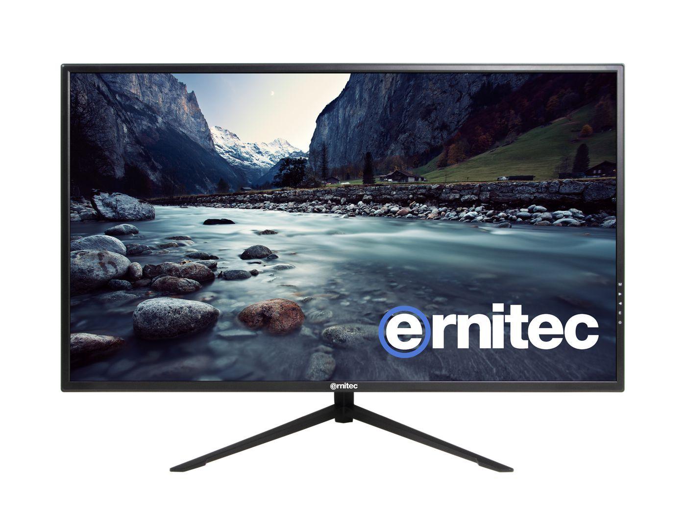 Ernitec 0070-24232 LED display 81,3 cm [32] 3840 x 2160 Pixel 4K Ultra HD Nero (32'' Surveillance monitor for - 24/7 Use, 4K Re