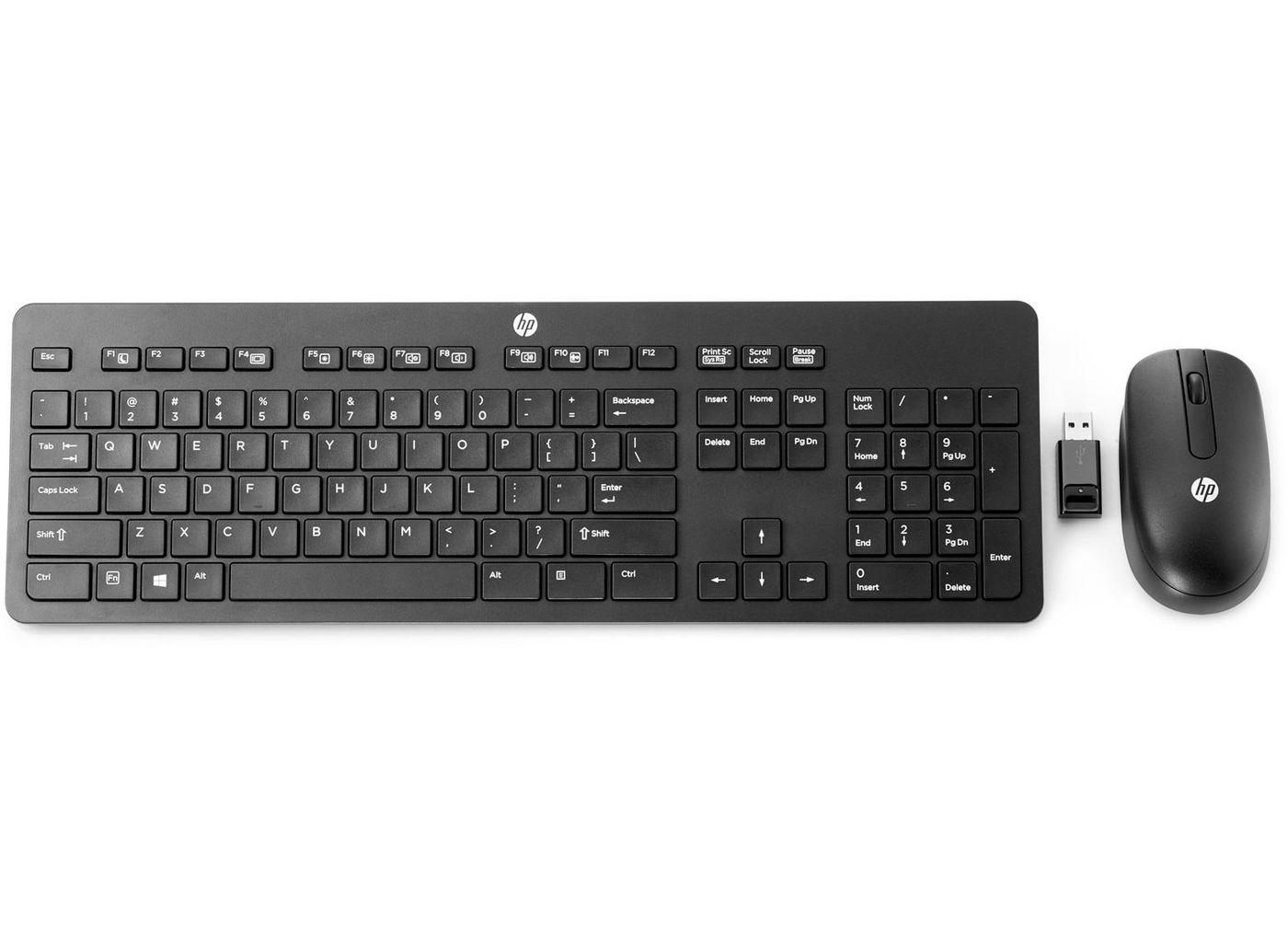 HP 803844-211 tastiera RF Wireless Ungherese Nero (Wireless Keyboard Hungarian - DNGLMouse Win8 - Warranty 12M)
