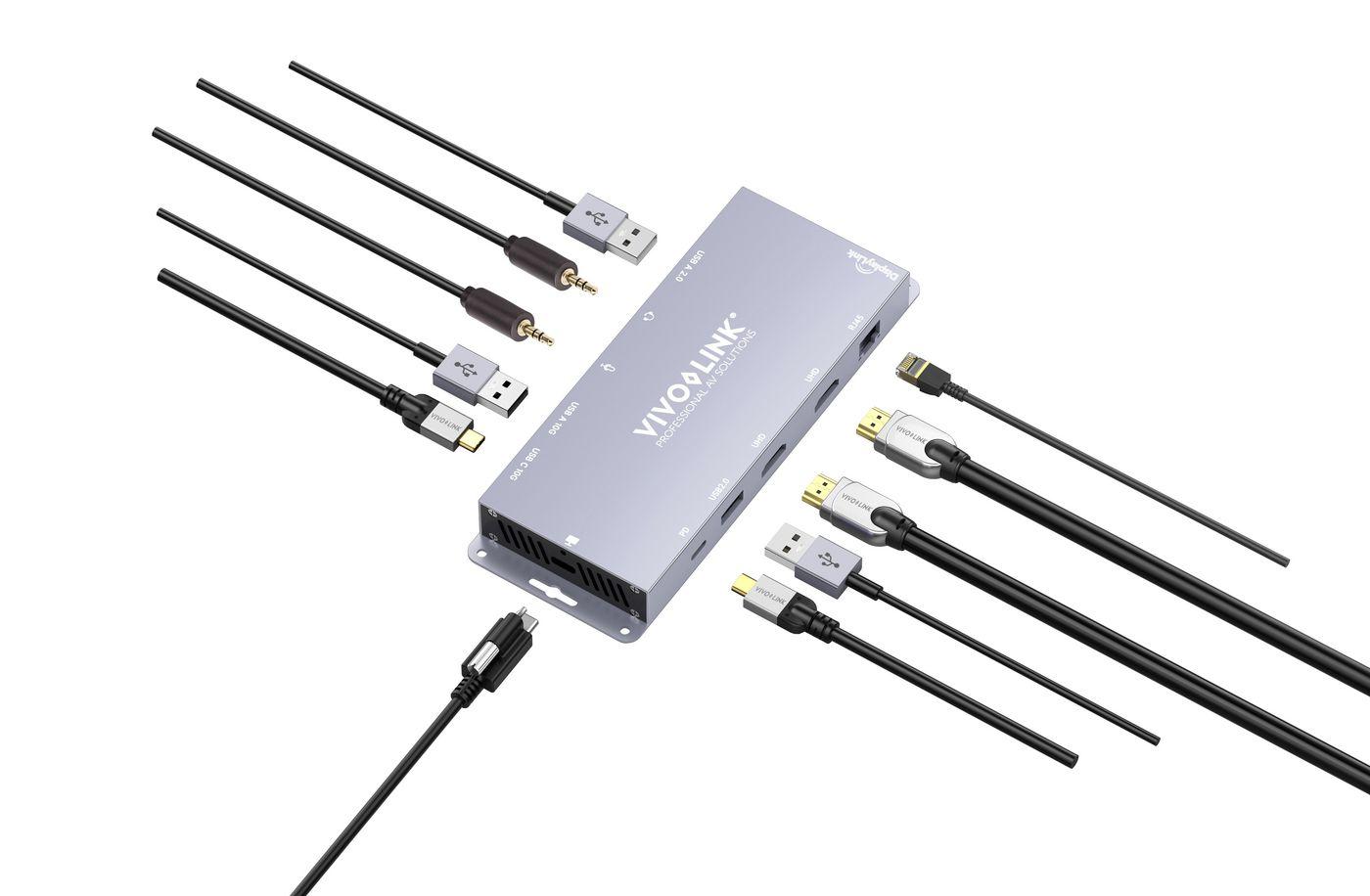 Vivolink VLUSBCHUB3 adattatore grafico USB (USB-C HUB for conference - system [Dual HDMI] - Warranty: 36M)