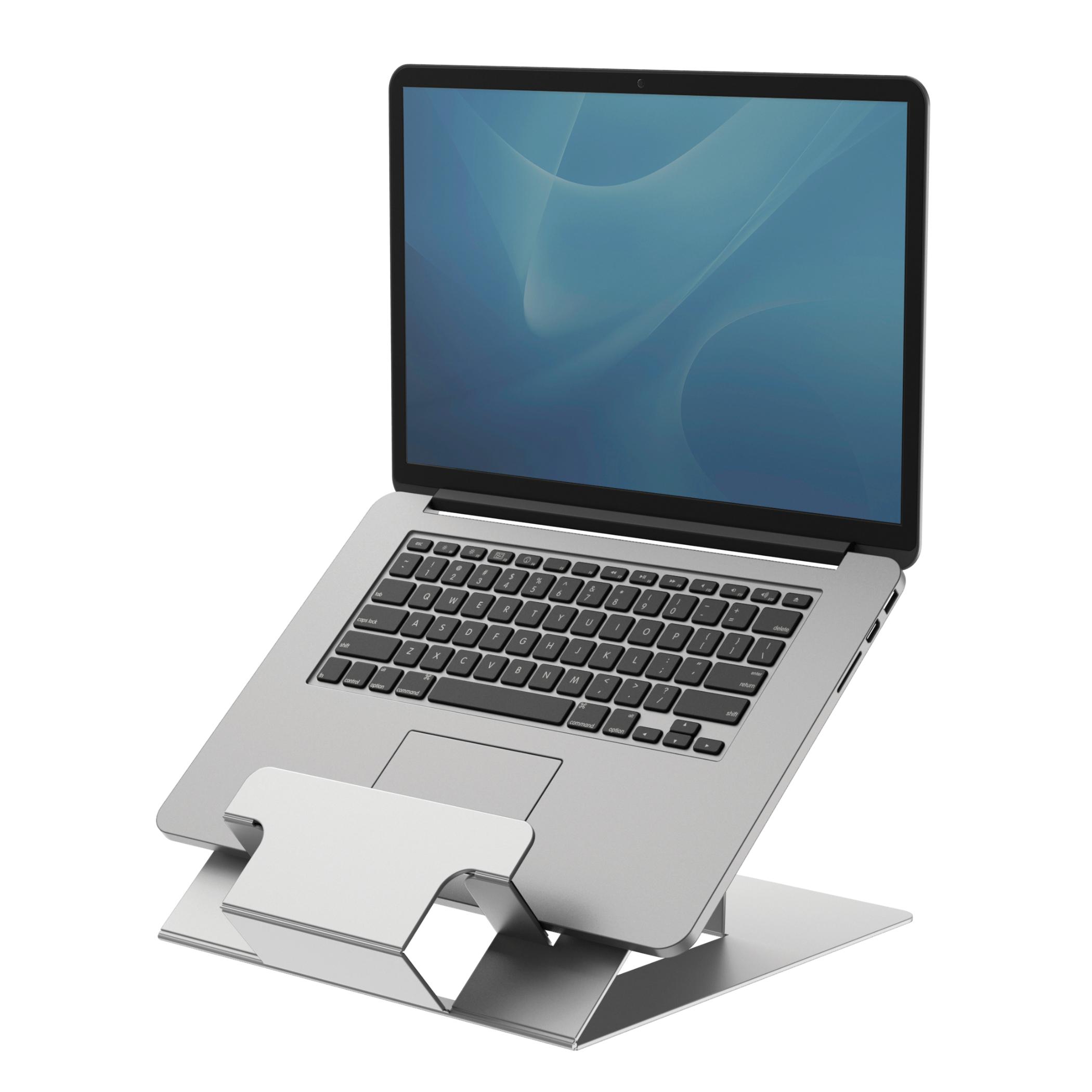 Fellowes Hylyft Supporto per computer portatile Argento 45,7 cm (18")