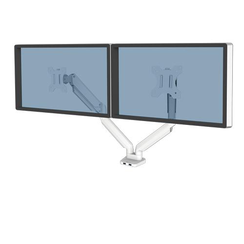 Fellowes Platinum Series 8056301 supporto da tavolo per Tv a schermo piatto 81,3 cm (32") Bianco Scrivania