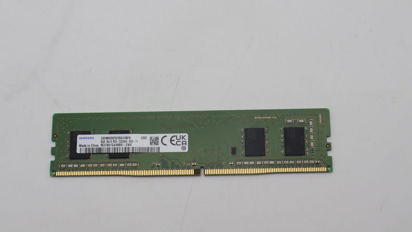 8GB DDR4 UDIMM memory module - Warranty: 3M