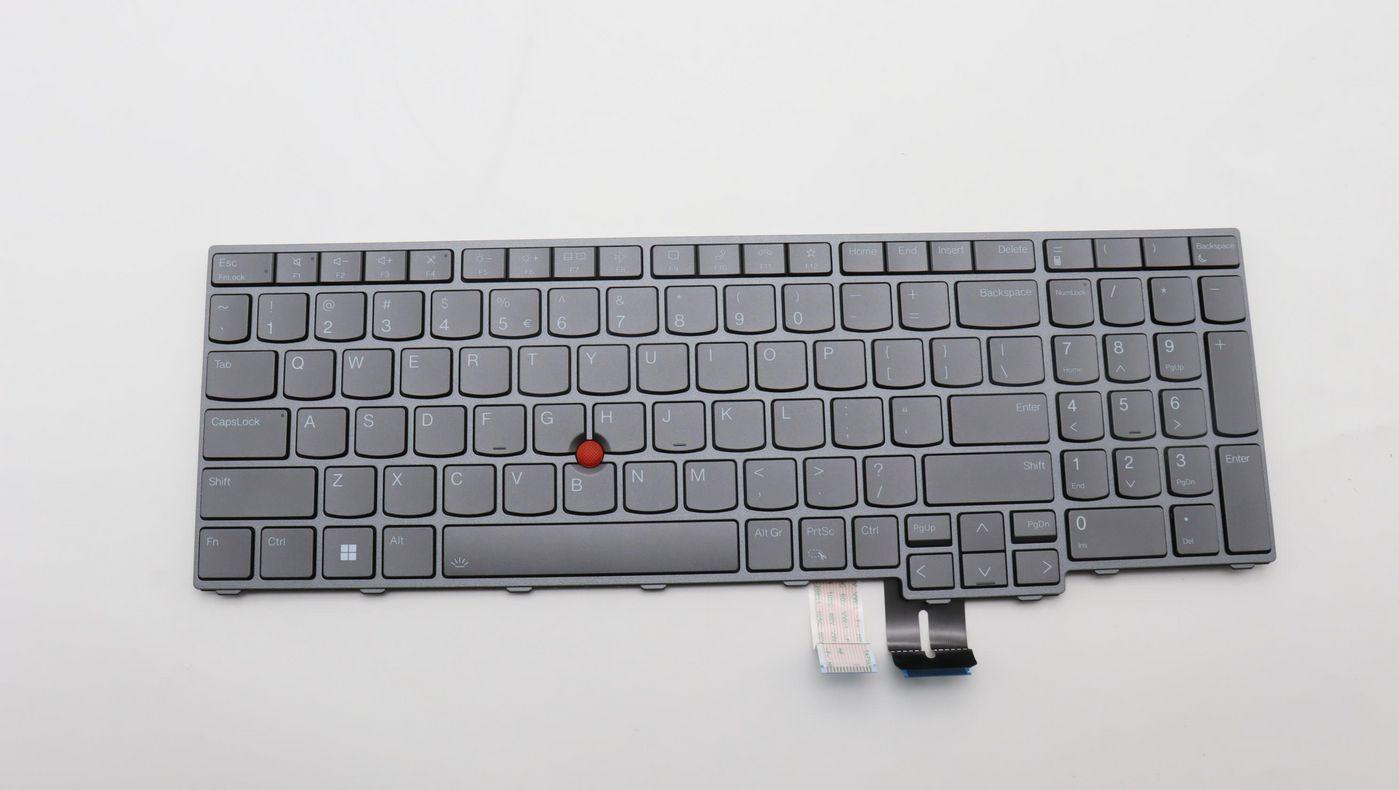 Backlit keyboard for Lenovo - ThinkPad P16 - Warranty: 3M