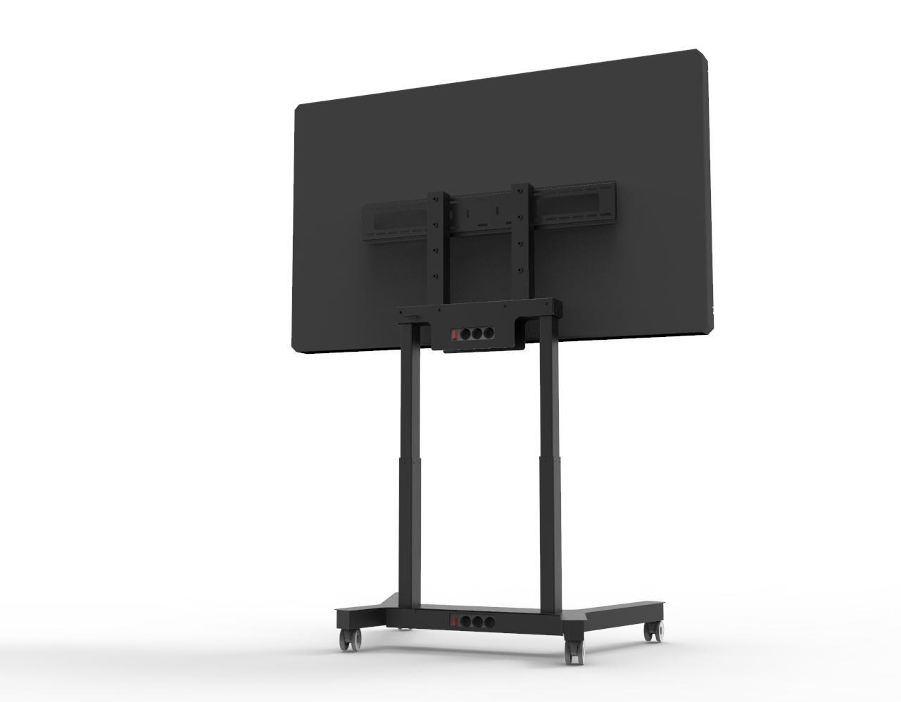 Vivolink VLFS32100M Supporto TV a parete 254 m 100 Nero (Mobile Motorised TV/LFD - Trolley for 32-100 screen - Height Adjustabl