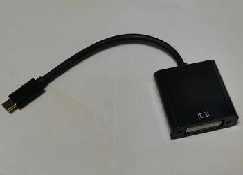 USB C [Male] Adapter to DVI...