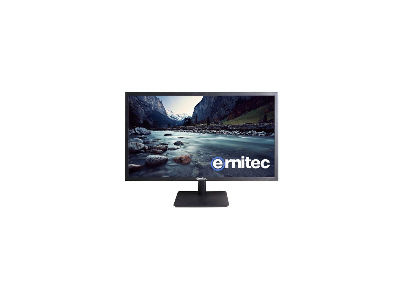 Ernitec 0070-24128-POE LED display 711 cm 28 3840 x 2160 Pixel 4K Ultra HD Nero (28" PoE Powered Surveillance - monitor for 24/