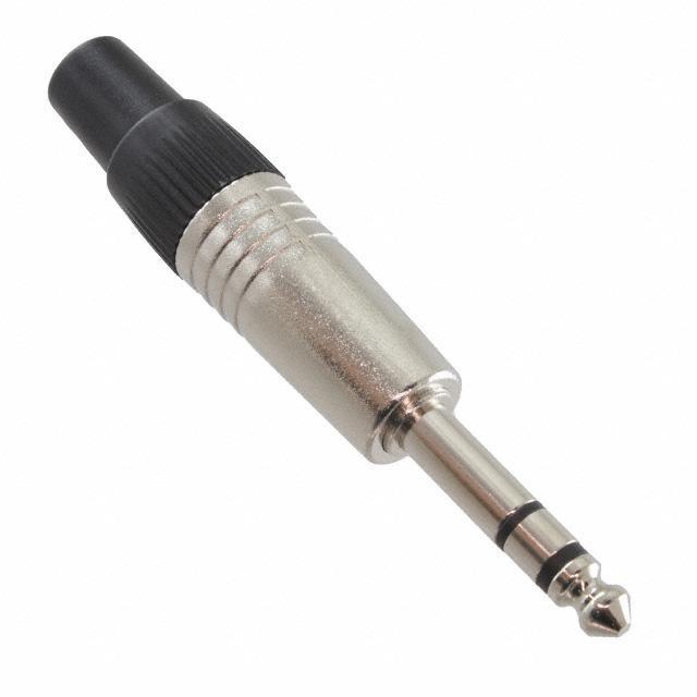 Vivolink PROJACK6.3S cavo audio 6.35mm Nero (PRO 6.3mm Jack Connector TRS - Warranty 1188M)