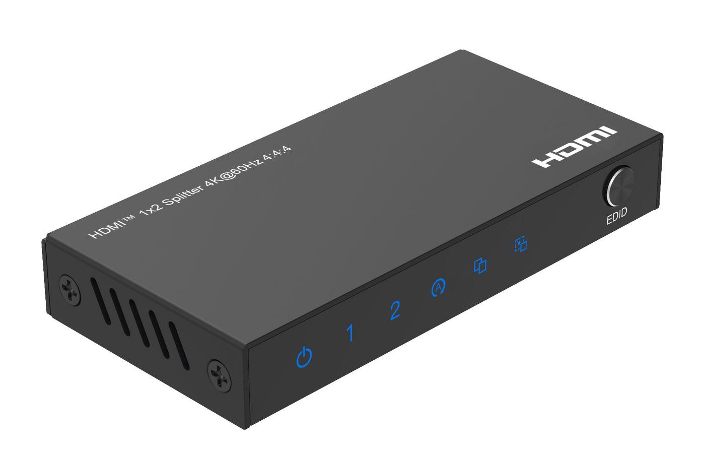 Microconnect MC-HDMISPLITTER0102-4K ripartitore video HDMI (4K60Hz HDMI Splitter 1x2 - 444 - Warranty 300M)
