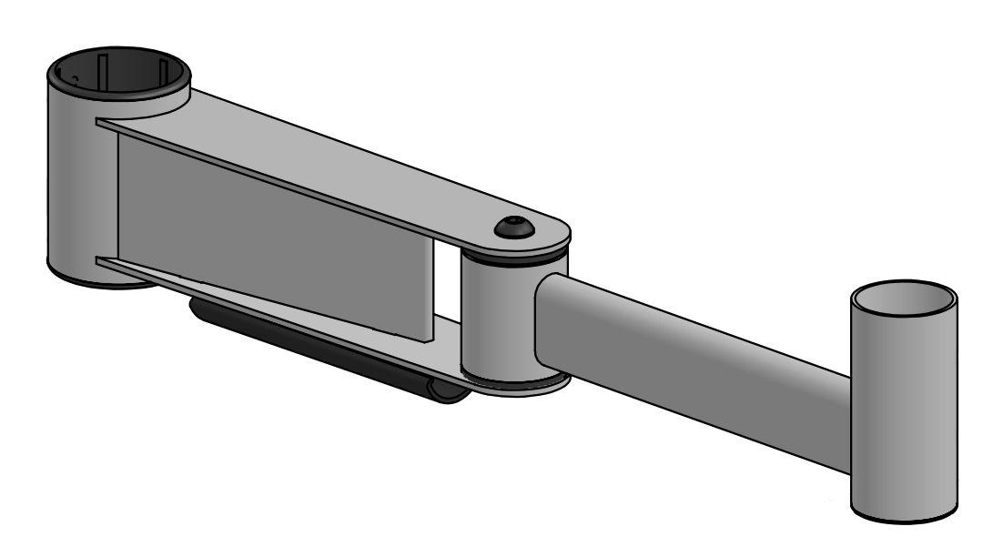 SP2 400mm Elbow Arm -BLACK-...