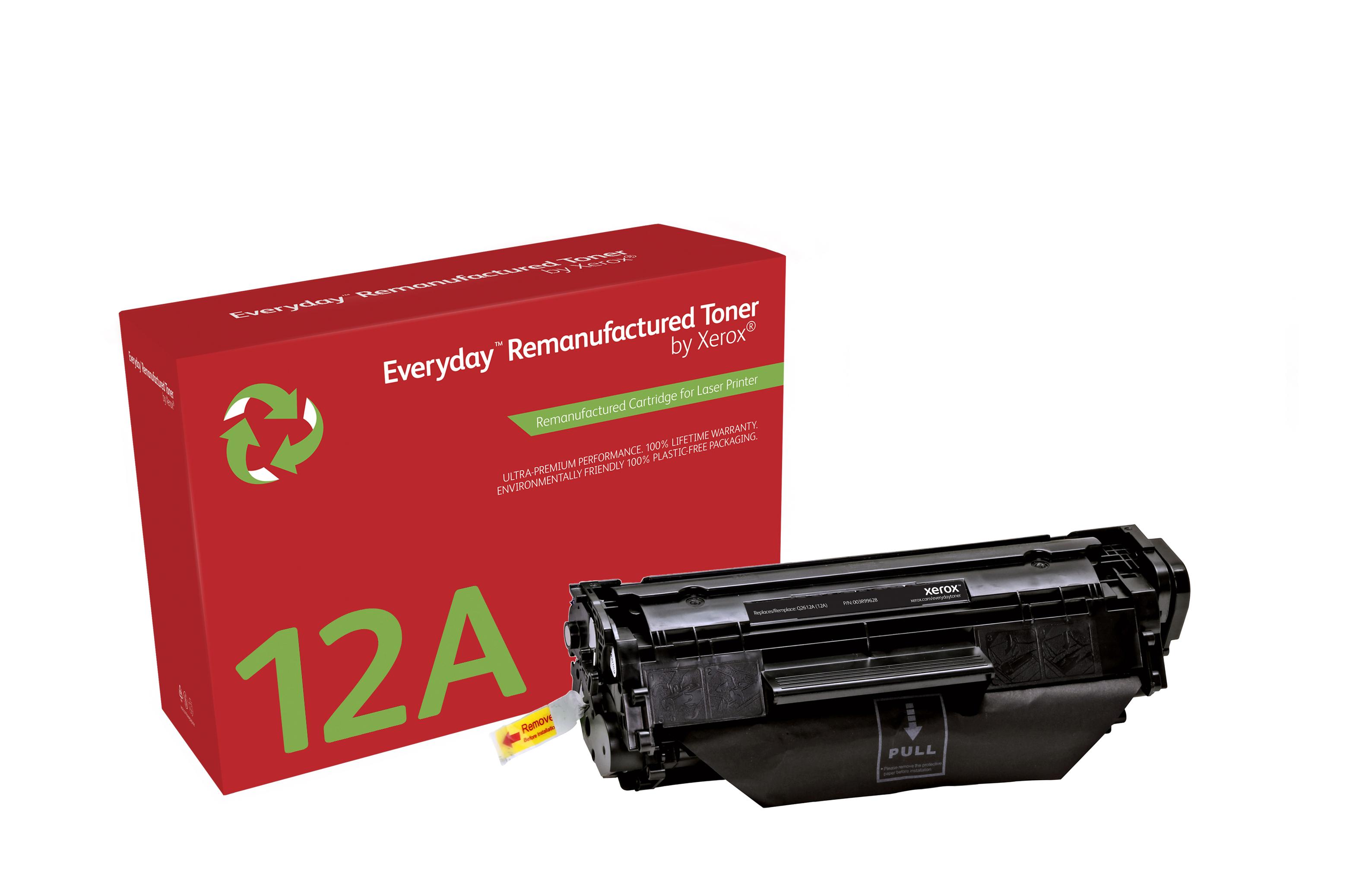 Everyday Toner rigenerato di Xerox Mono compatibile con HP 12A (Q2612A) Capacit standard