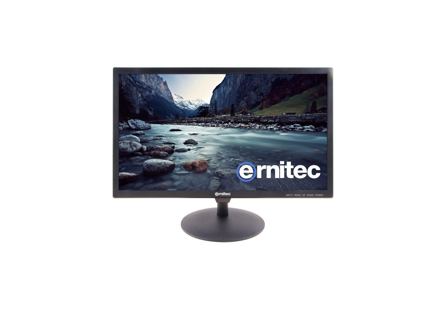 Ernitec 0070-24219-BNC Monitor PC 483 cm 19 1920 x 1080 Pixel Full HD LED Nero (19" Surveillance monitor for - 24/7 Use 1080P R