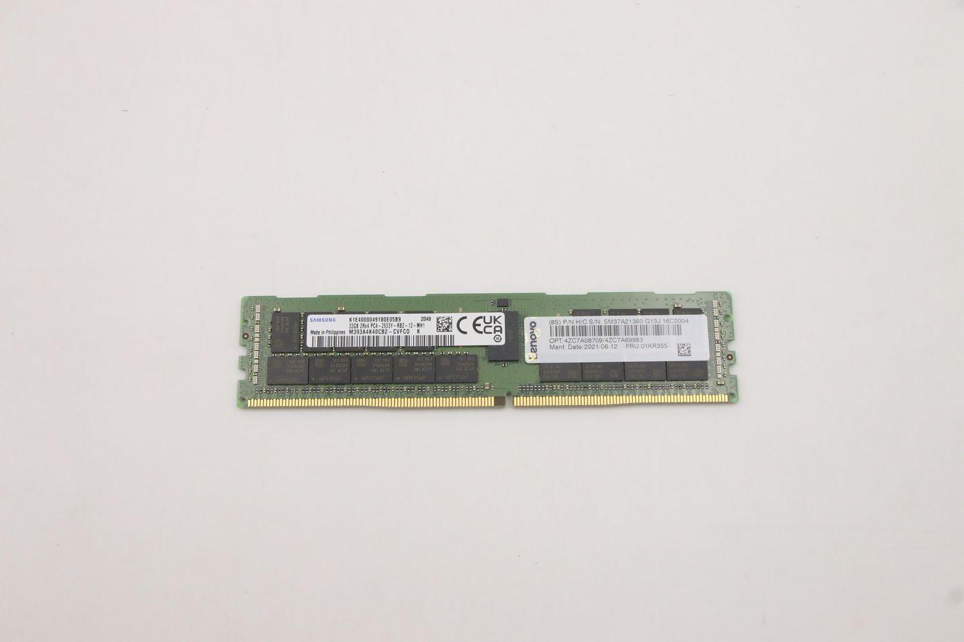 32GB TruDDR4 RDIMM 2933MHz - memory module - Warranty: 3M