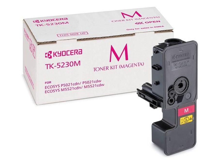 KYOCERA TK-5230 cartuccia toner 1 pz Originale Magenta (Tk-5230M Toner Cartridge 1 - PcS Original Magenta - Warranty 12M)