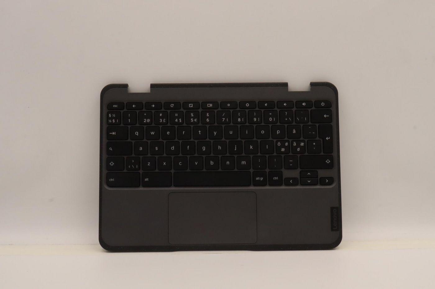 MECH_ASM KBD w/C-Cov NORDIC - Chicony BK - Warranty: 3M