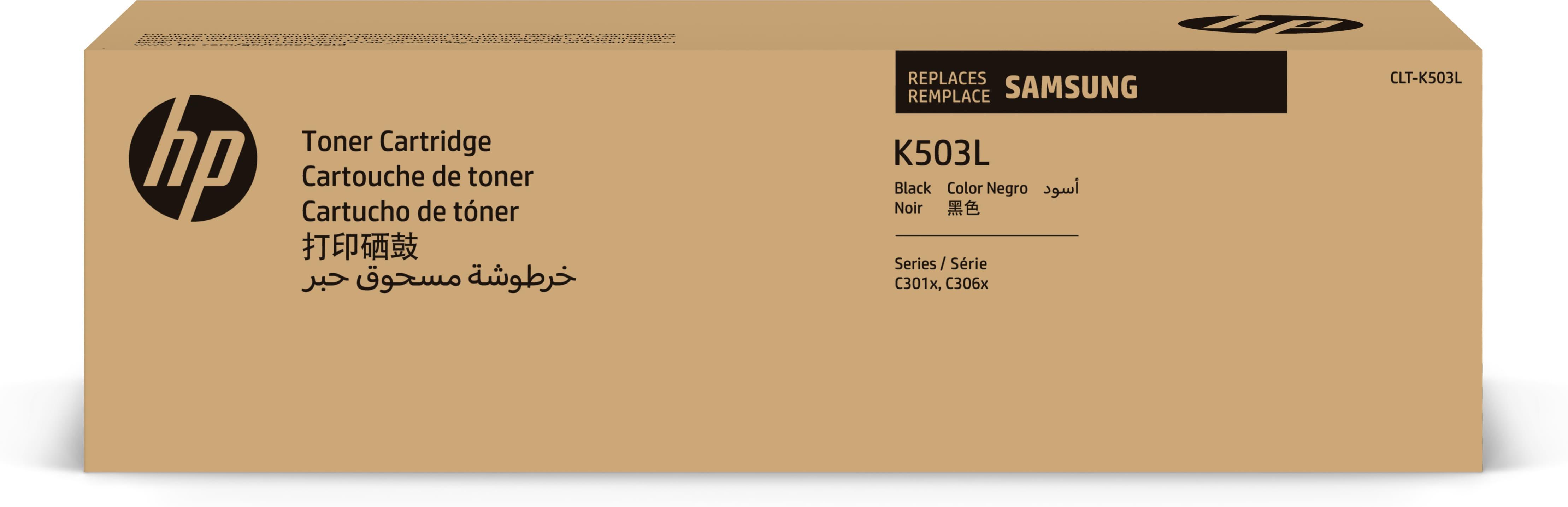 Samsung Cartuccia toner nero originale HP CLT-K503L ad alta capacità