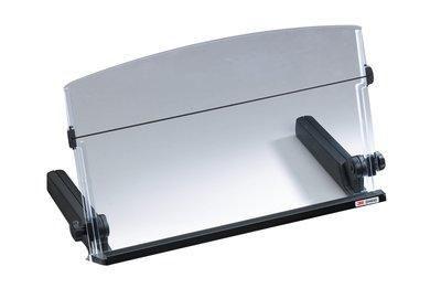 3M 7000028673 porta documenti Nero Trasparente (Dh640 Document Holder Black - Warranty 12M)