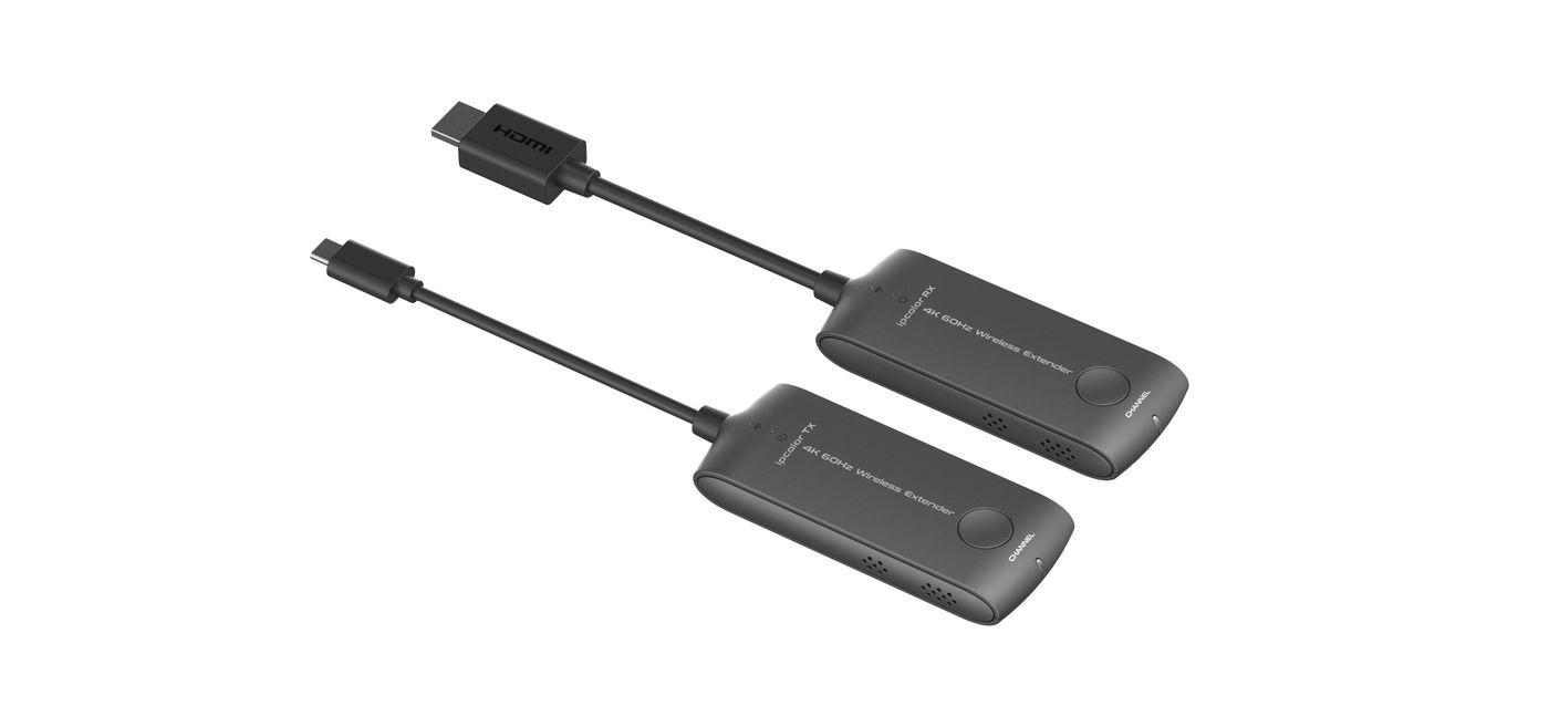 Vivolink VLUSBCEXT-WIRELESS moltiplicatore AV Nero (4K60Hz USB-C Wireless - Extender - Warranty 36M)