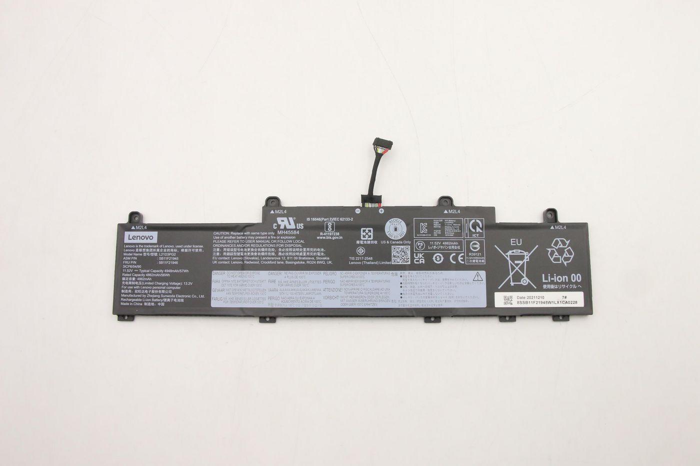 57Wh 3-cell lithium-ion -...