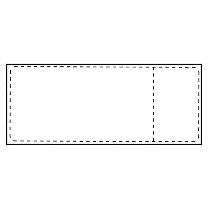 Ship-label 105 x 251mm Core...