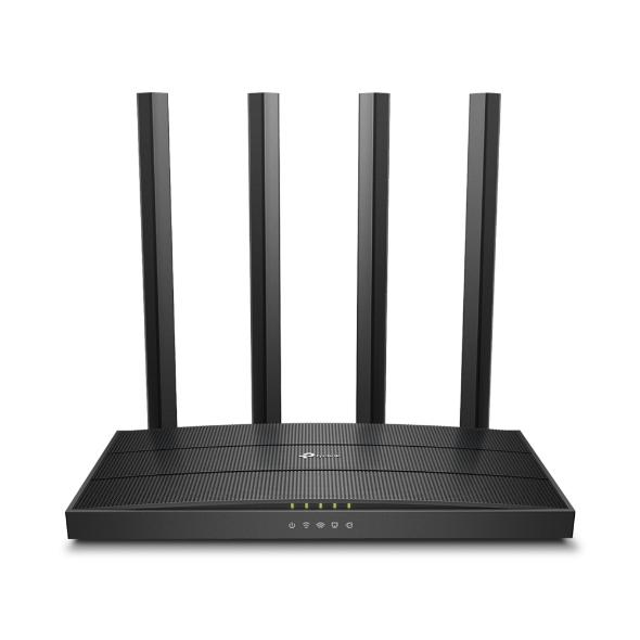 TP-Link ARCHER C6 V4.0 router wireless Gigabit Ethernet Dual-band (2.4 GHz/5 GHz) Nero