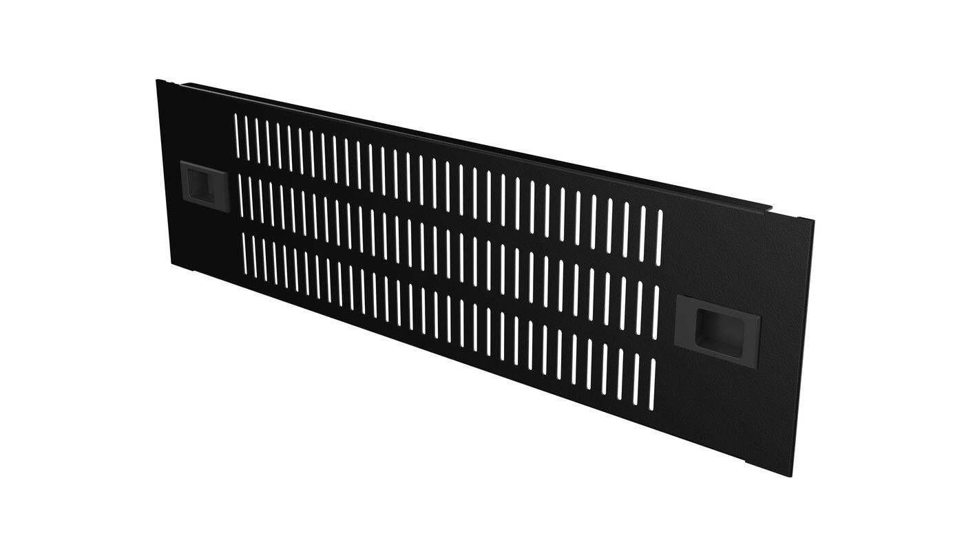 LOGON RAB405BL porta accessori Pannello nascosto (2U 19 SNAP LOCKING, VENTED - BLANK PANEL BLACK - Warranty: 60M)