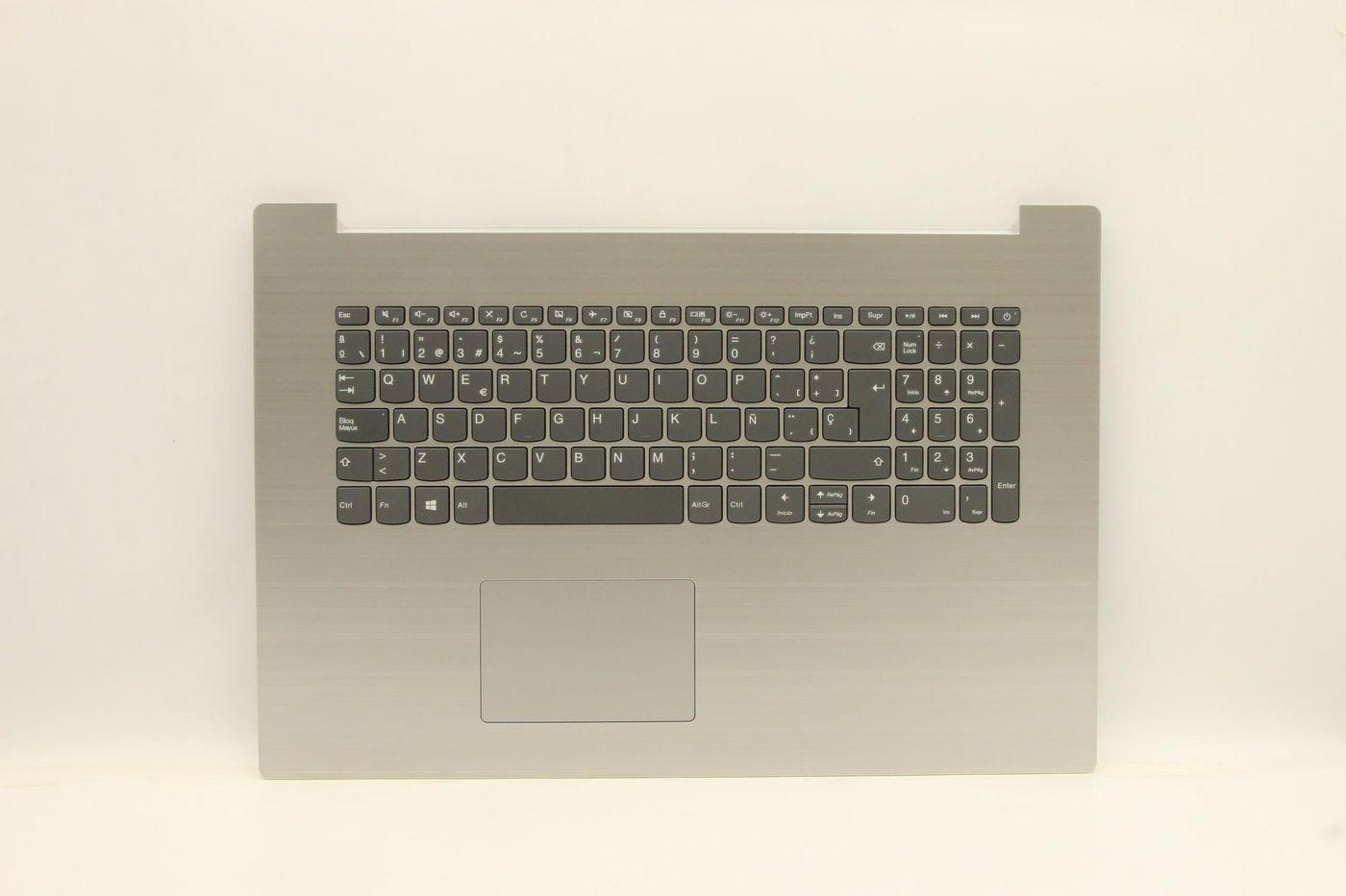 UpperCaseASM W/KB NFP L81DK - PLATINUM GREY SPANISH KB - W/TOUCH PAD+TP FFC+KB BRACKET W/MYLAR+SPEAKER+HDD FFC - Warranty: 6M