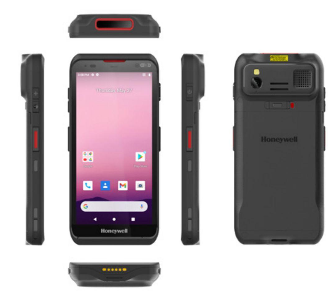 Honeywell ScanPal EDA56 computer palmare 14 cm 5.5 1440 x 720 Pixel Touch screen 258 g Nero (KIT EDA56LAN4/64G6PINNO - USBROW -
