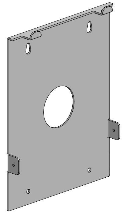 SPK110-HP wall bracket - - W206 -BLACK- - Warranty 60M