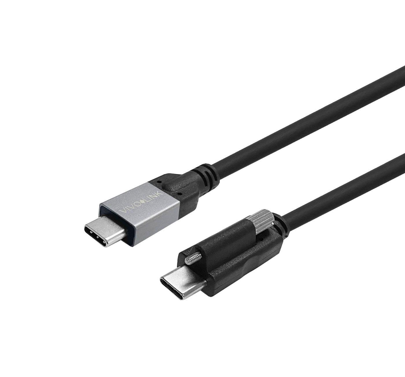 Vivolink PROUSBCMMS7 cavo USB (USB-C Screw to USB-C Cable 7m - Supports Certified for - Business - Warranty 144M)