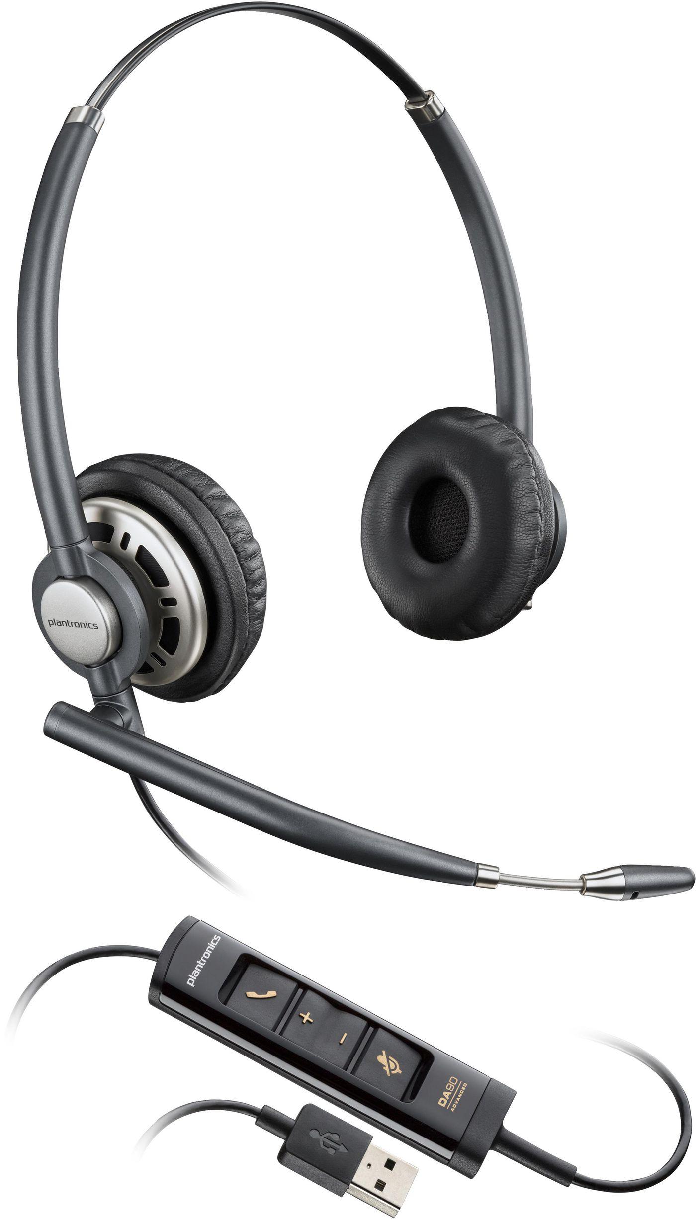 POLY Cuffie stereo EncorePro 725 USB-A TAA