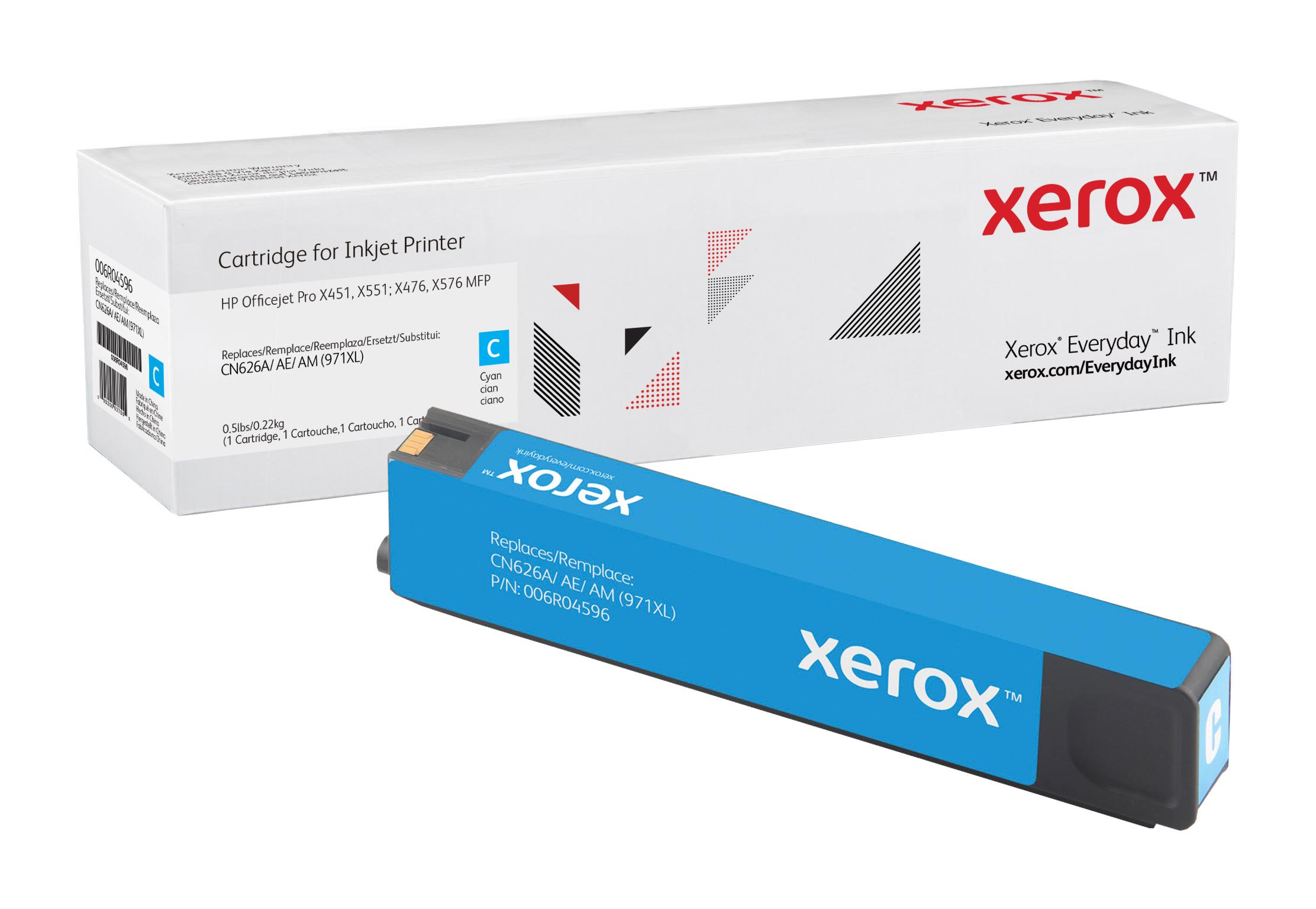 Everyday Toner di Xerox Ciano compatibile con HP 971XL (CN626AE CN626A CN626AM) High capacity