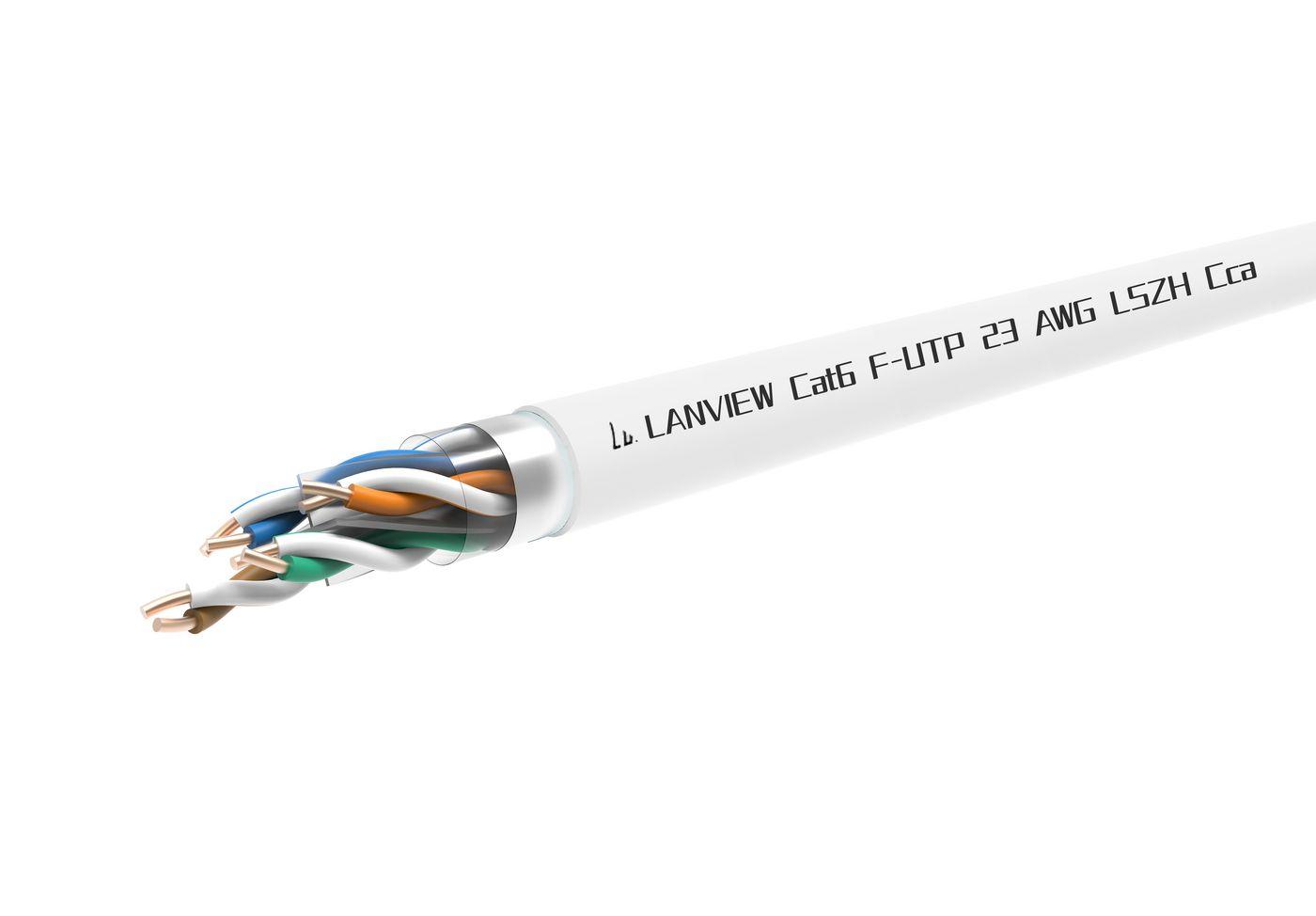 Cavo di rete Cat6 F-UTP...