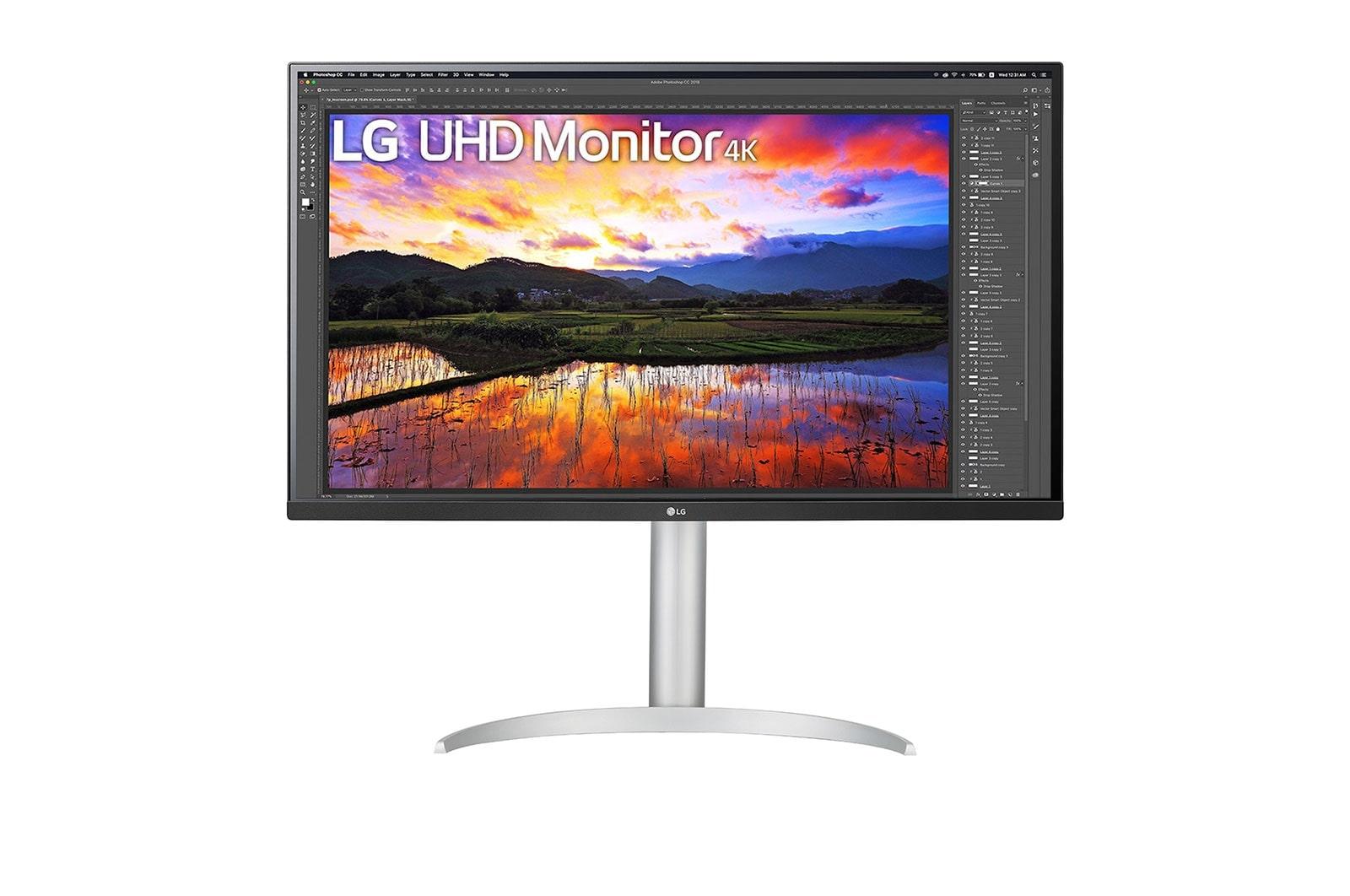 LG 32UP55NP-W Monitor PC 80 cm [31.5] 3840 x 2160 Pixel 4K Ultra HD Bianco (LG LCD 32UP55NP-W 32 white)
