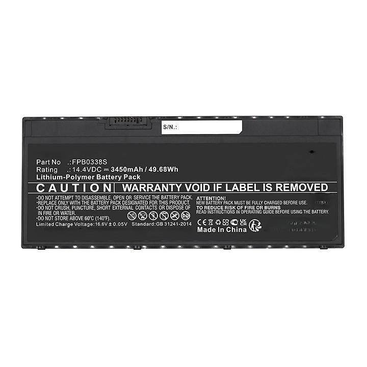 CoreParts MBXFU-BA0046 non classificato (Battery 50Wh 14.4V 3490mAh - for Fujitsu Notebook, Laptop - Battery for Fujitsu Notebo