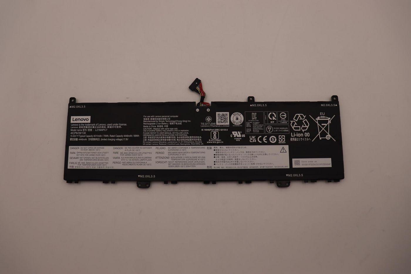 70Wh 4-cell lithium-ion -...